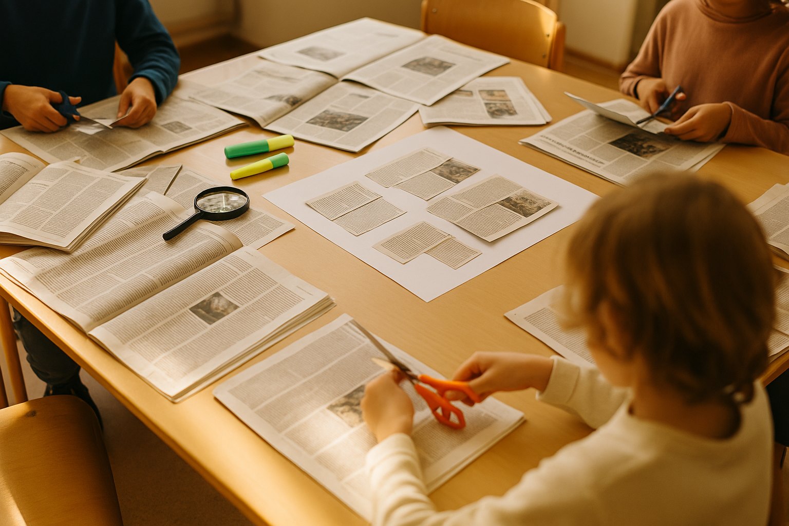 Projektstart Zeitungen und Printmedien
