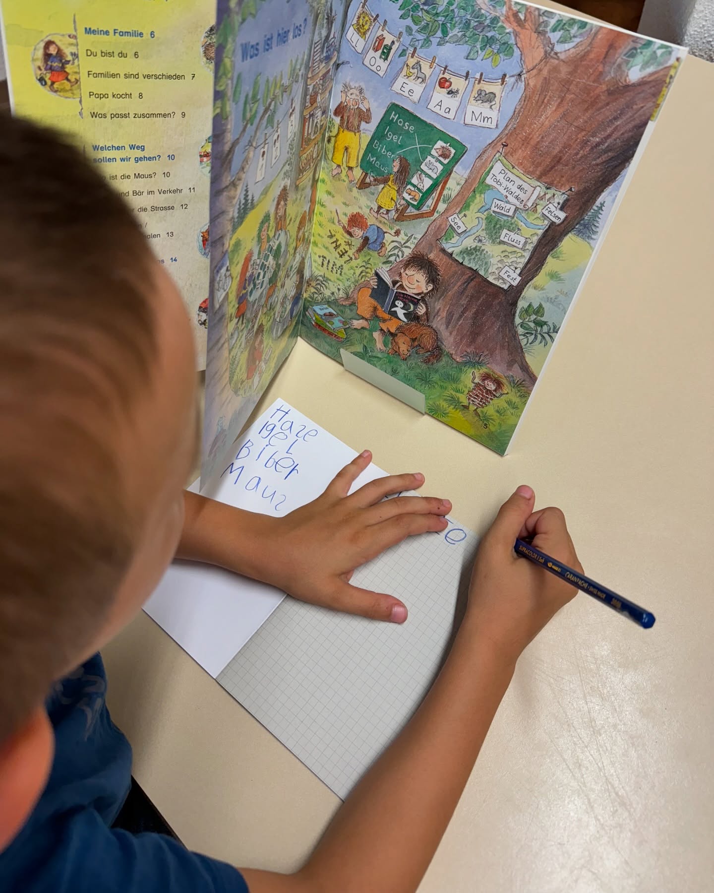 Bild aus dem Instagram-Beitrag &laquo;Letzte Woche haben unsere Schulkinder in der Unterstufe viel gelernt - von &hellip;&raquo;
