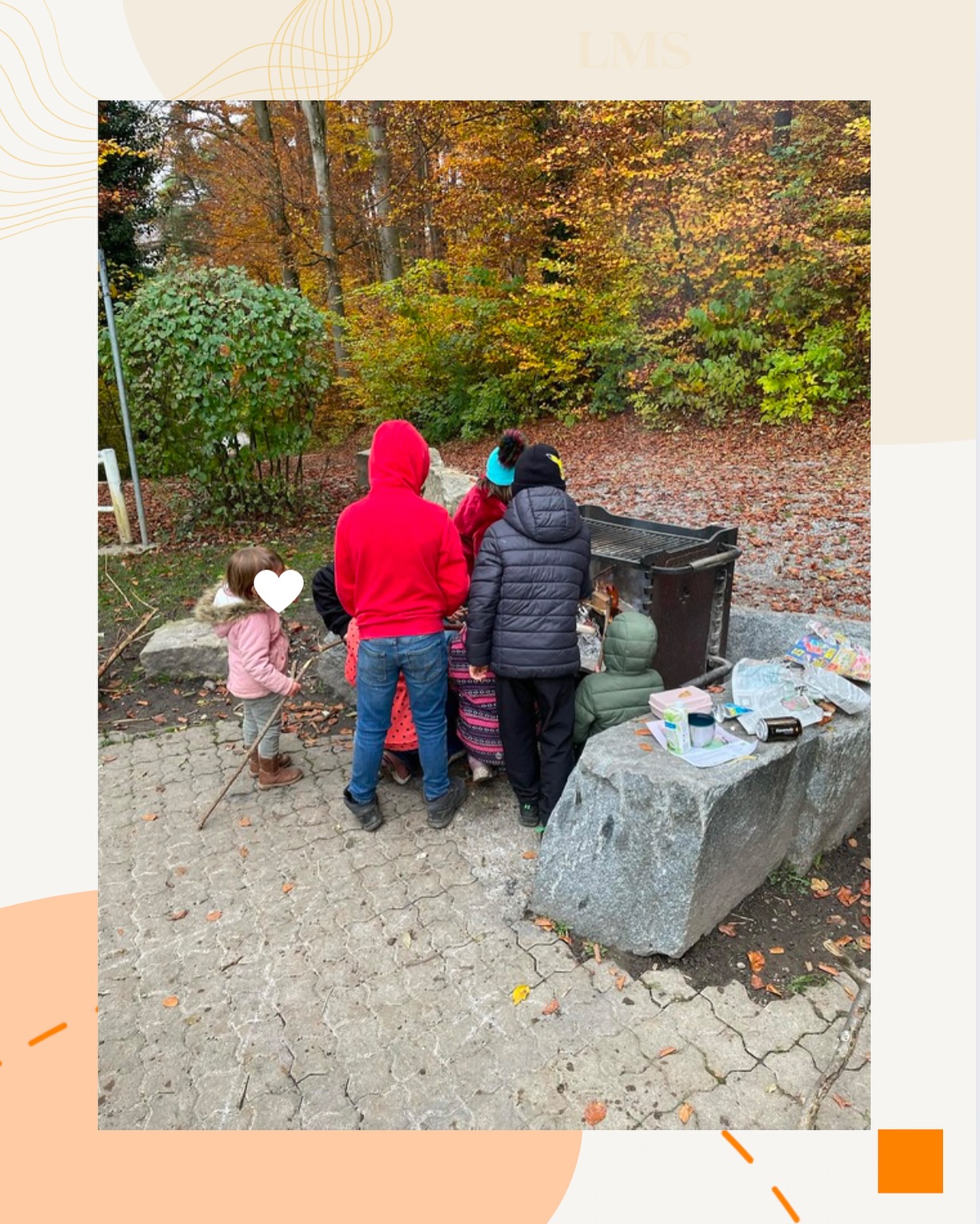 Bild aus dem Instagram-Beitrag &laquo;Abenteuer im Wald: Thema Feuer im Fach NMG&raquo;