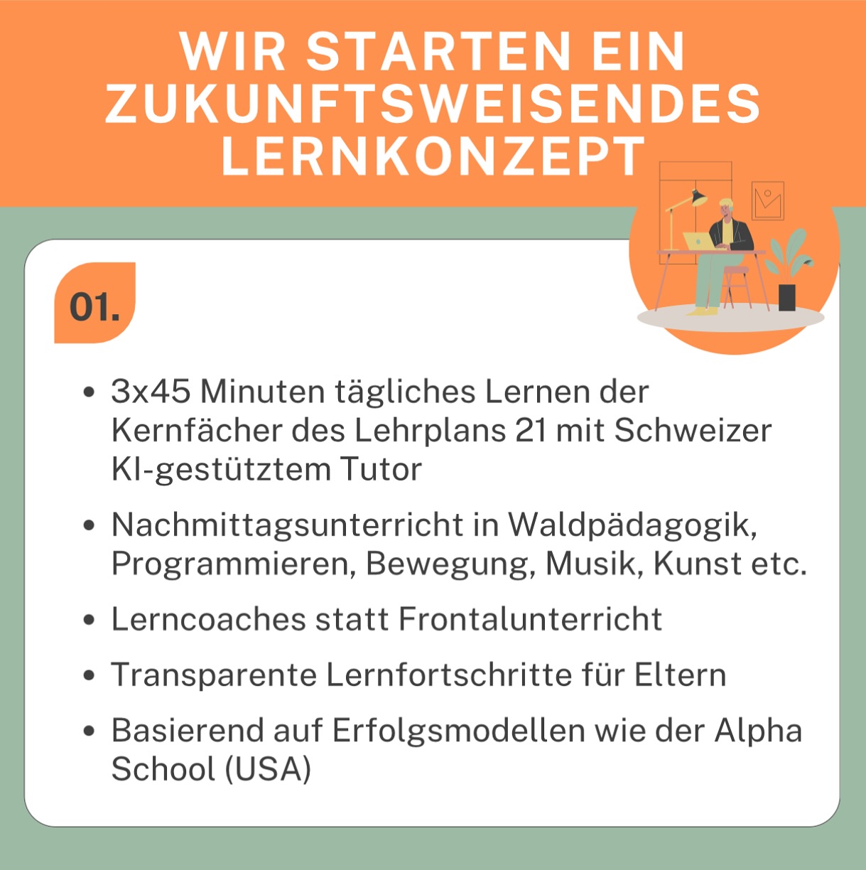 Bild aus dem Instagram-Beitrag &laquo;Lernen, das zu Kindern passt - KI Tutor in der LMS Privatschule&raquo;