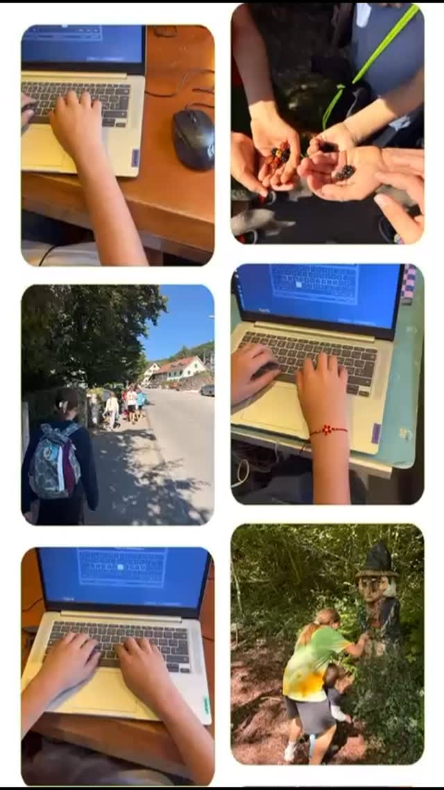 Bild aus dem Instagram-Beitrag &laquo;At our school, learning is all about variety: outdoors , children explore and &hellip;&raquo;