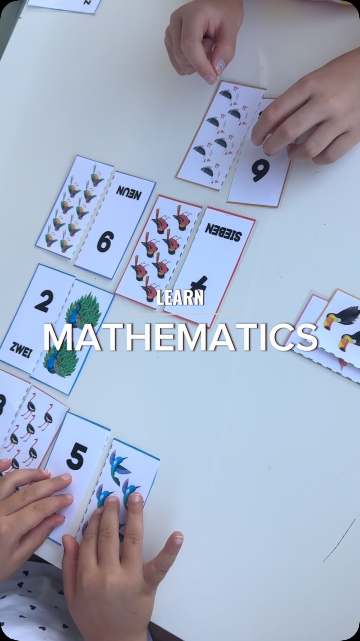 Bild aus dem Instagram-Beitrag &laquo;Zahlen entdecken im LmS Kindergarten&raquo;
